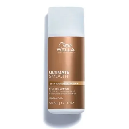 Sampon hidratant pentru par uscat si lipsit de stralucire cu Squalane & Omega 9 Ultimate Smooth, 50ml, Wella Professionals — preț și oferte