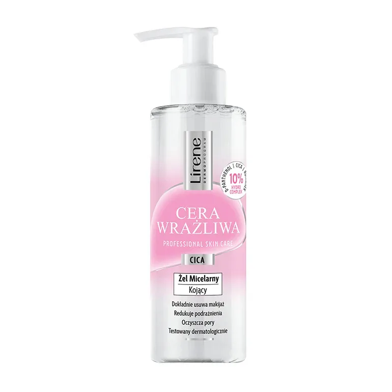 Gel micelar Sensitive Skin, 145ml, Lirene — preț și oferte