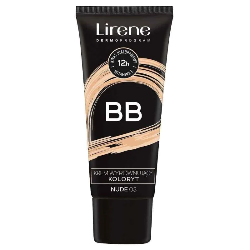 Crema BB hidratanta pentru echilibrarea nuantei pielii 03 Nude, 30ml, Lirene — preț și oferte