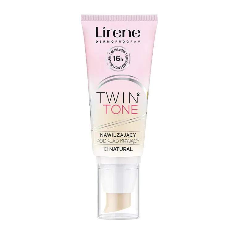 Fond de ten rezistent la transfer 40 Beige Twin 2 Tone, 30ml, Lirene — preț și oferte