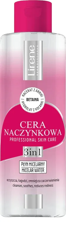 Apa micelara 3in1 Redness Control, 200ml, Lirene — preț și oferte