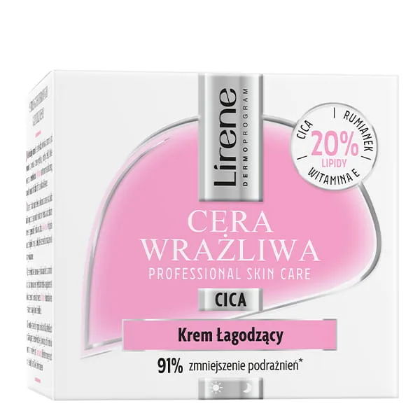 Crema calmanta Sensitive Skin, 50ml, Lirene — preț și oferte