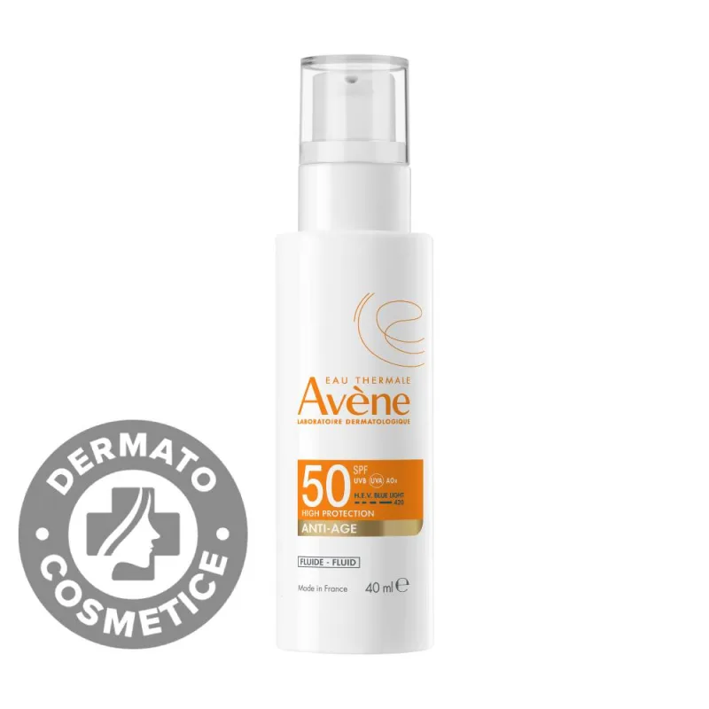 Fluid anti-age cu protectie solara SPF 50, 40ml, Avene — preț și oferte