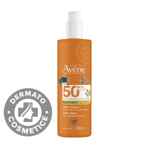 Spray cu protectie solara pentru intreaga familie SPF 50+, 400ml, Avene