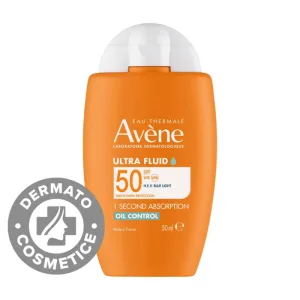 Ultra-Fluid cu protectie solara SPF 50+ Oil Control, 50ml, Avene