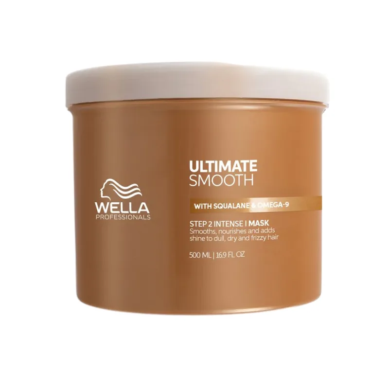 Masca de par hidratanta Ultimate Smooth, 500ml, Wella Professionals — preț și oferte