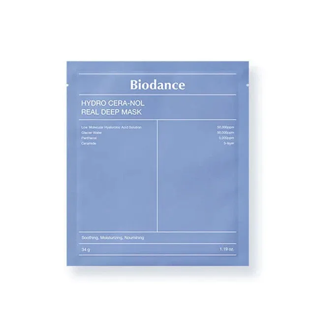Masca calmanta cu ceramide Hydro Cera-nol Real Deep Mask, 34g, Biodance — preț și oferte