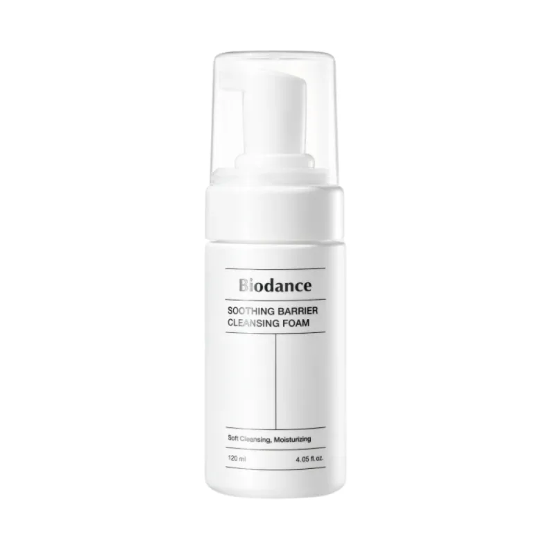 Spuma de curatare cu efect calmant Soothing Barrier Cleansing Foam, 120ml, Biodance — preț și oferte