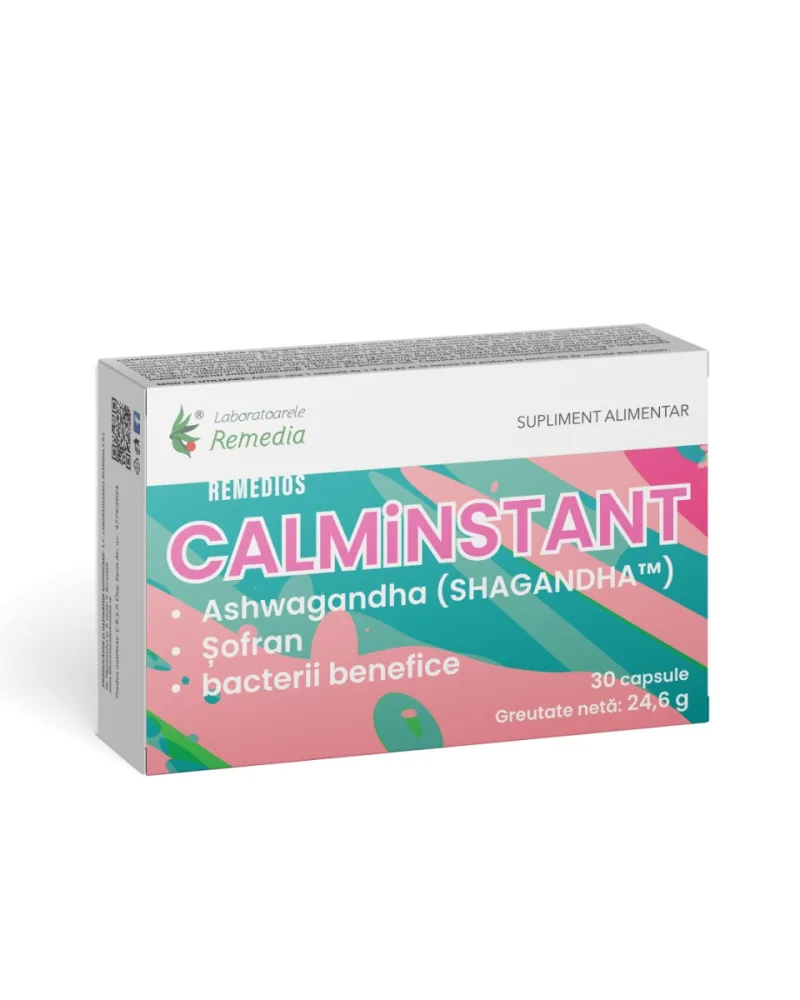 Calminstant Remedios, 30 capsule, Laboratoarele Remedia — preț și oferte