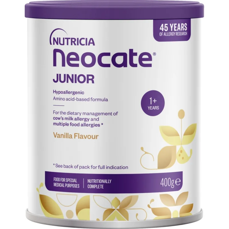Formula hipoalergenica speciala Neocate Junior cu aroma de vanilie +12 luni, 400g, Nutricia — preț și oferte