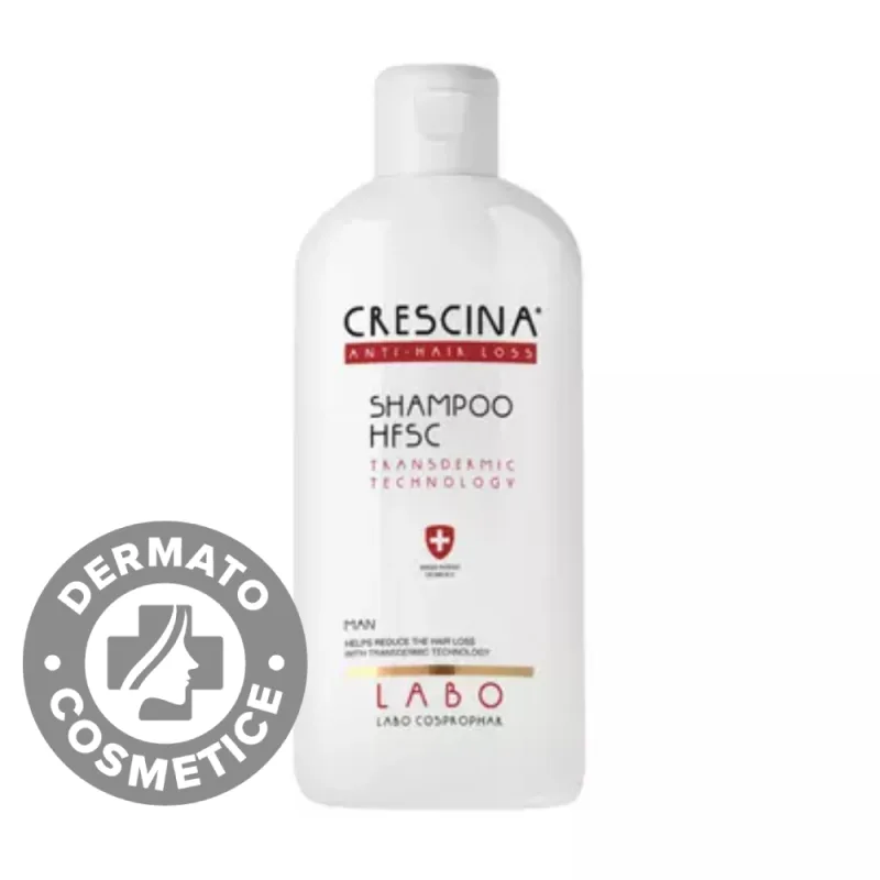 Sampon impotriva caderii parului pentru barbati Transdermic Crescina, 500ml, Labo — preț și oferte