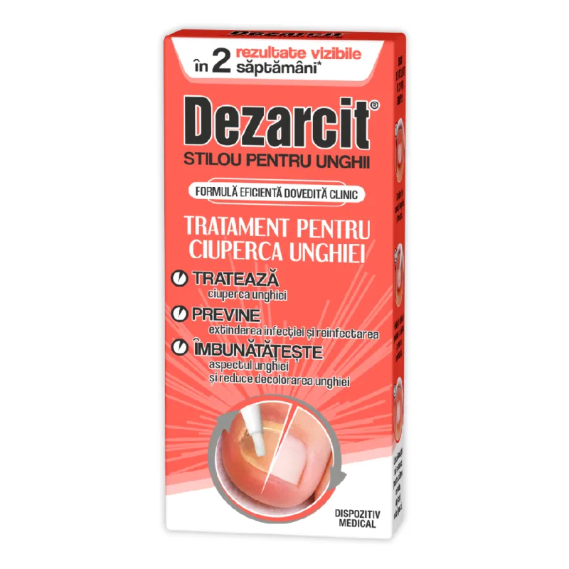 Stilou pentru tratament ciuperca unghiei, 4 ml, Dezarcit ZDROVIT — preț și oferte