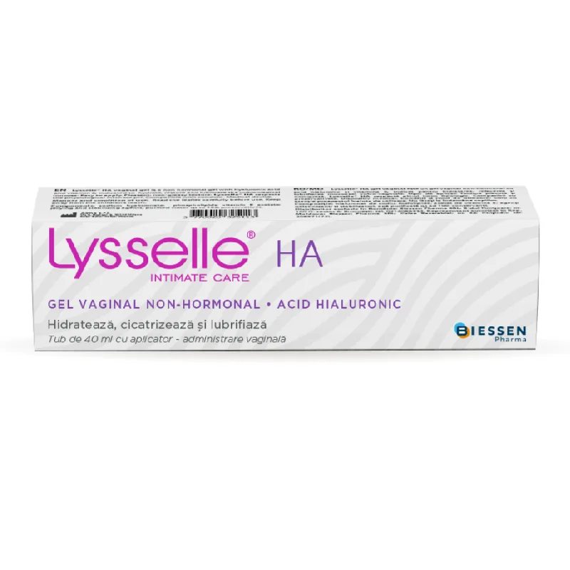 Gel vaginal non-hormonal Lysselle, 40 ml, Biessen Pharma — preț și oferte