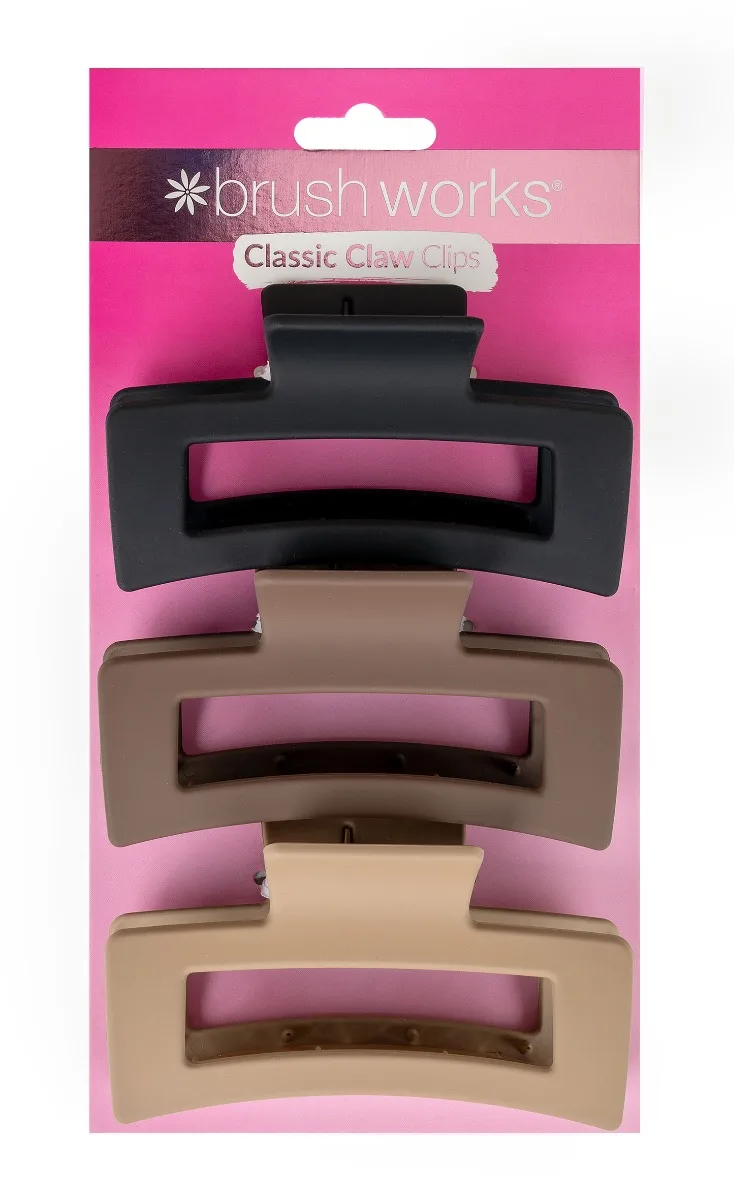 Clesti pentru par Classic, 3 bucati, Brushworks — preț și oferte