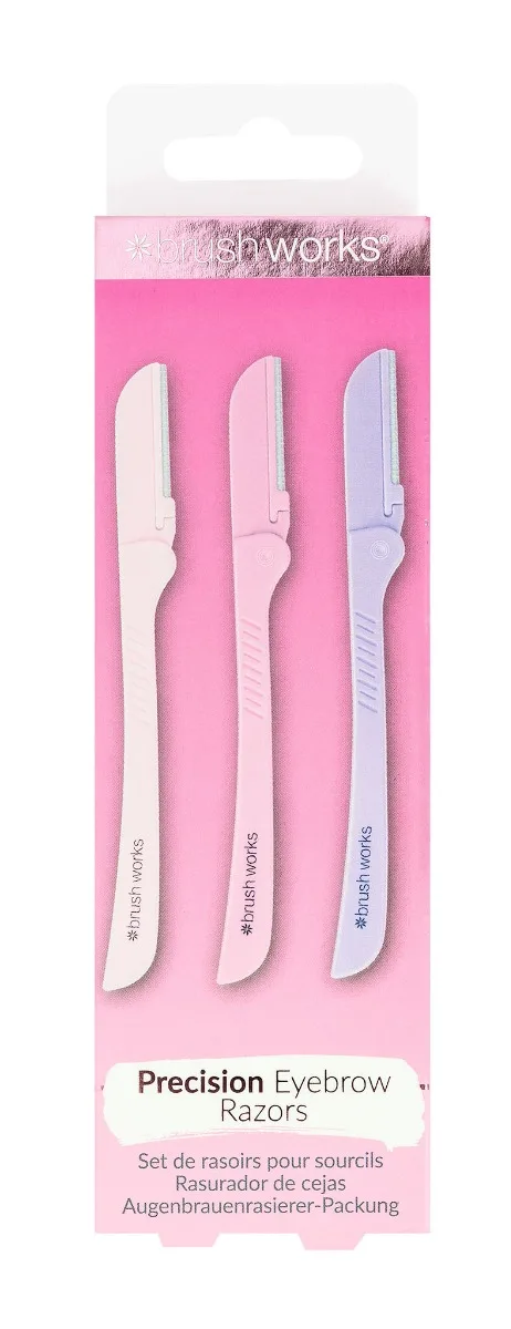 Kit aparate de ras pentru sprancene, 1 bucata, Brushworks — preț și oferte