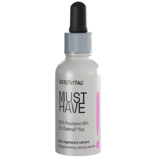 Ser regenerant calmant 10% Provitamina B5 Must Have, 30ml, Gerovital — preț și oferte
