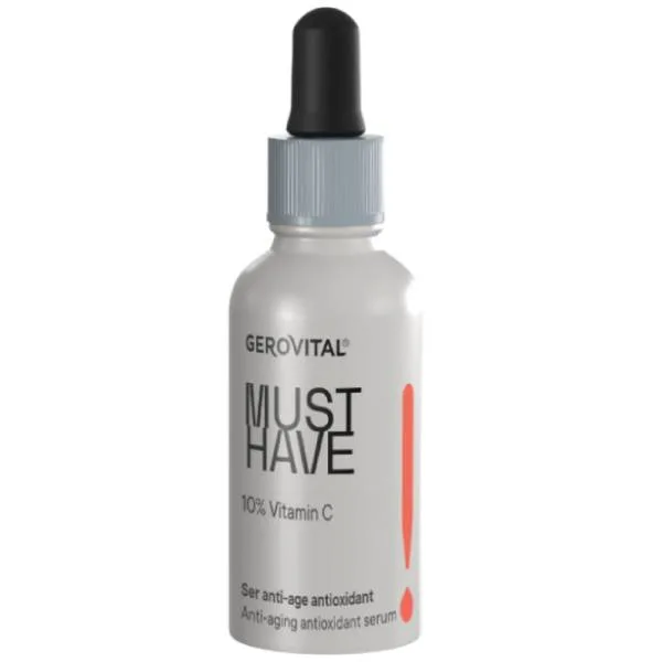 Ser Anti-Age Antioxidant 10% Vitamina C Must Have, 30ml, Gerovital — preț și oferte