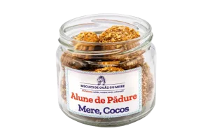 Biscuiti de ovaz cu alune de padure mere cocos, 145g, Ohvaz
