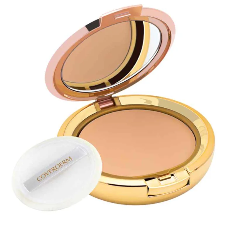 Pudra compacta pentru ten uscat/sensibil Nr.4, 10g, Coverderm — preț și oferte
