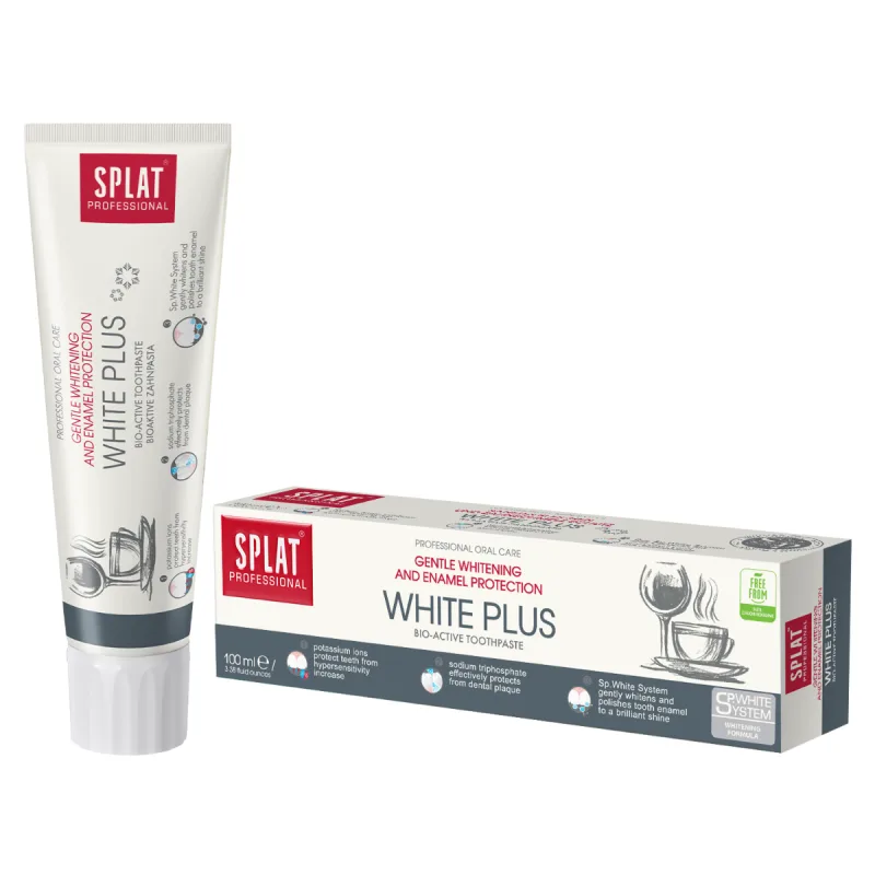 Pasta pentru albirea dintilor Professional White Plus, 100ml, Splat — preț și oferte