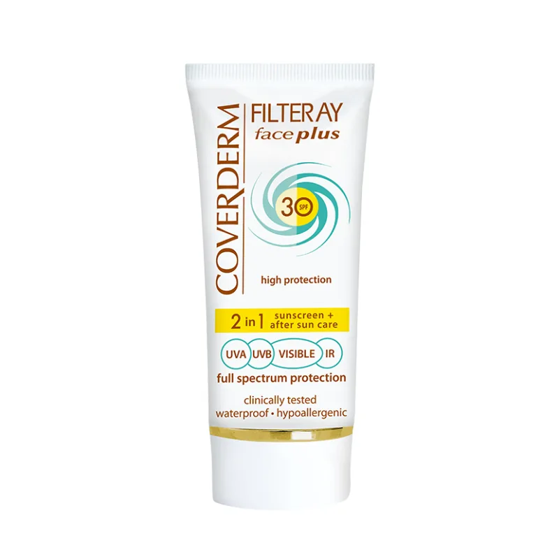 Crema de fata cu SPF30 pentru piele grasa/acneica 50ml, Coverderm — preț și oferte