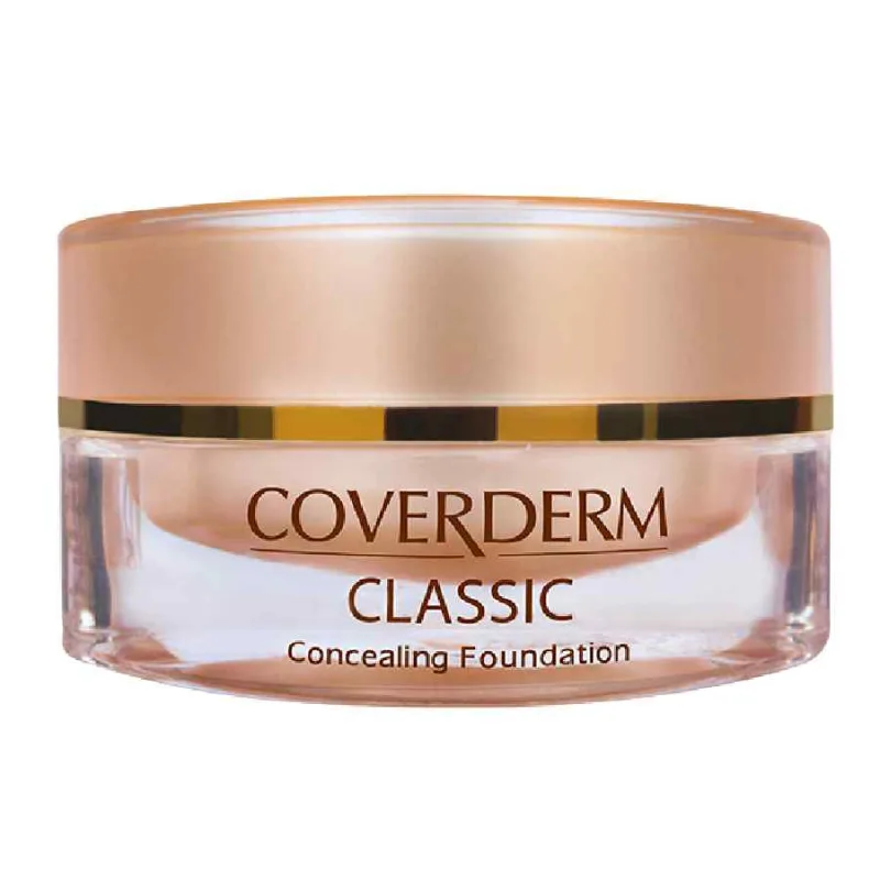 Fond de ten Classic SPF30 Nr. 4, 15ml, Coverderm — preț și oferte