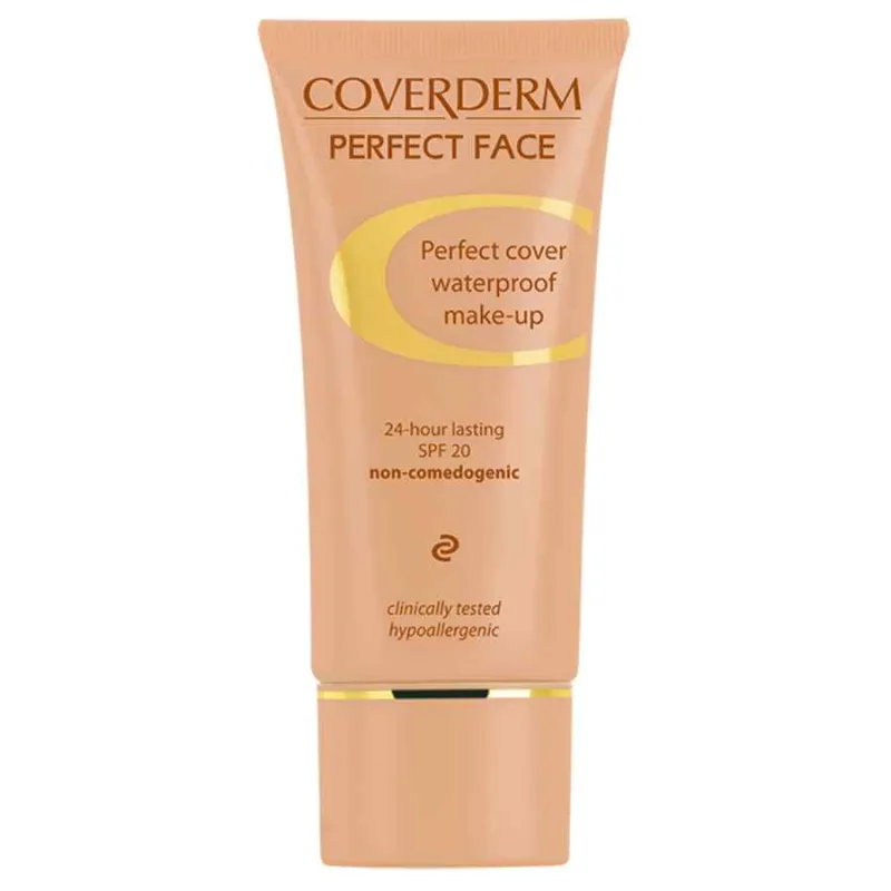 Fond de ten Perfect Face SPF20 Nr. 1, 30ml, Coverderm — preț și oferte