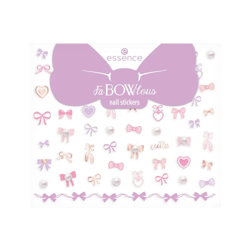 Stickere pentru unghii Fabowlous Nail Stickers, 61 bucati, Essence — preț și oferte