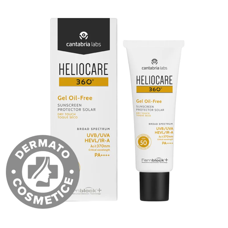 Gel de protectie solara cu SPF50 Heliocare 360º, 50ml, Cantabria Labs — preț și oferte