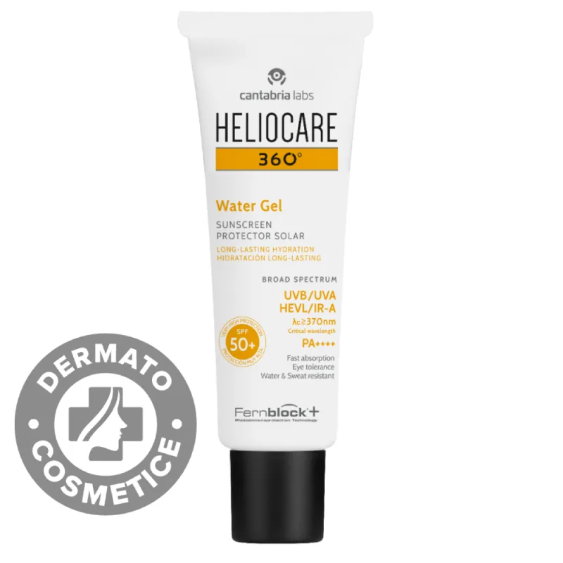 Gel hidratant pentru protectie solara cu SPF50+ Heliocare 360º, 50ml, Cantabria Labs — preț și oferte