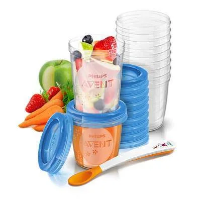 Recipiente pentru stocarea hranei +6 luni, SCF721/20, Philips Avent — preț și oferte