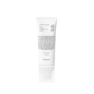 Lightweight sunscreen cu SPF50+ rezistenta la apa, 100ml, Transparent Lab