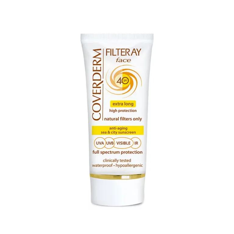 Crema de fata cu SPF40 Filteray Face, 50ml, Coverderm — preț și oferte