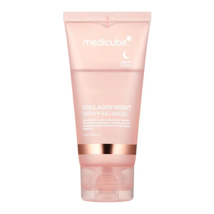 Masca de fata exfolianta de noapte Collagen Night Wrapping, 75ml, Medicube — preț și oferte