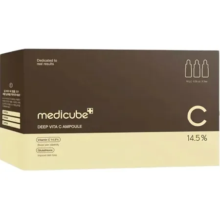 Ser facial pentru fermitate si iluminare Deep Vita C Ampoule 2.0, 3 x 10ml, Medicube — preț și oferte