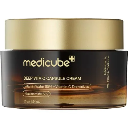 Crema de fata cu capsule de Vitamina C Deep Vita C Capsule Cream, 50ml, Medicube — preț și oferte