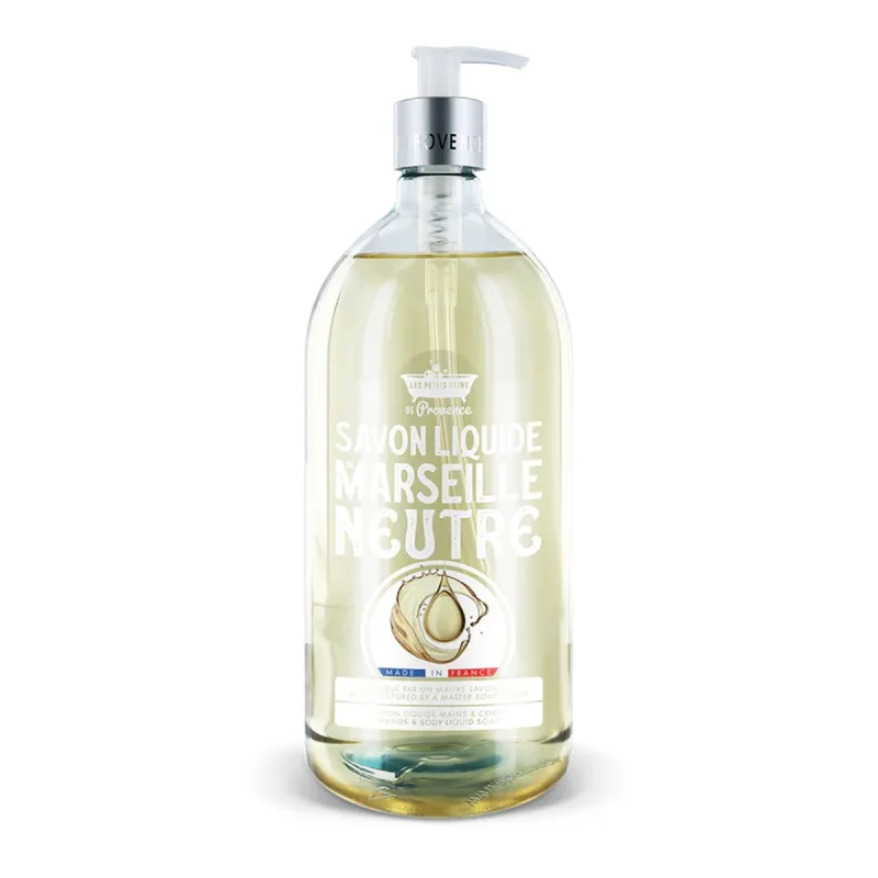 Sapun lichid de Marsilia neutru, 1l, Les Petites Bains de Provence — preț și oferte