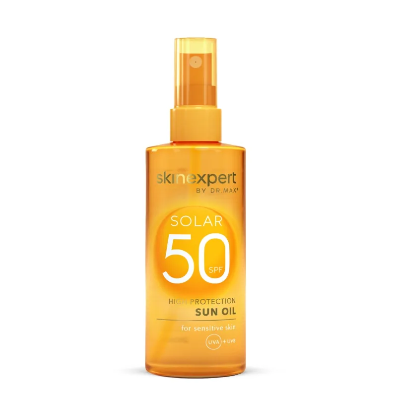Skinexpert by Dr. Max® Solar Ulei de protectie solara cu SPF50 pentru adulti, 200ml — preț și oferte