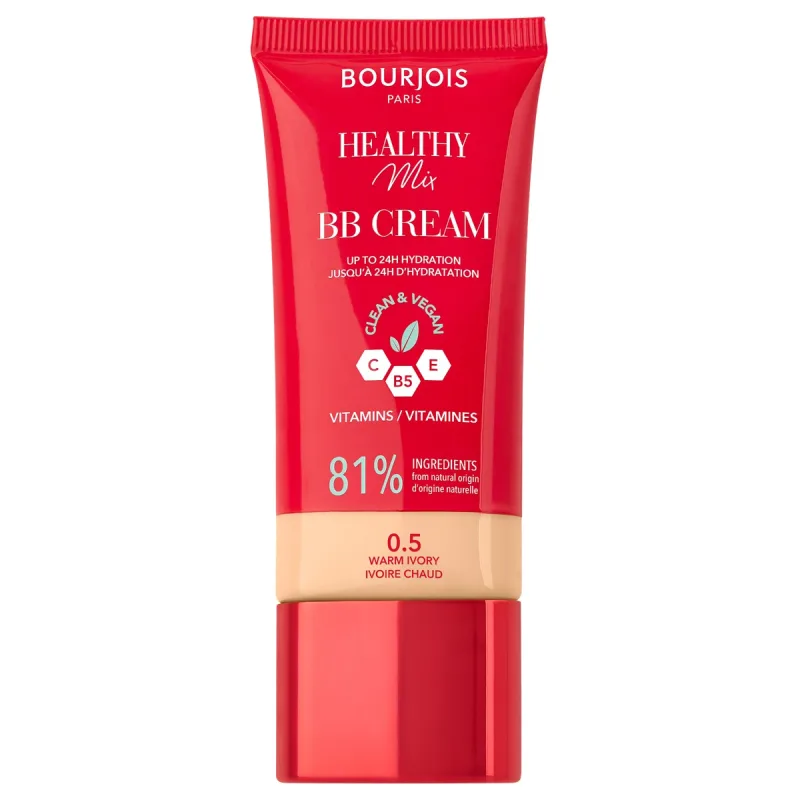 BB Cream Healthy Mix 0.5 Warm Ivory, 30ml, Bourjois Bourjois Paris — preț și oferte