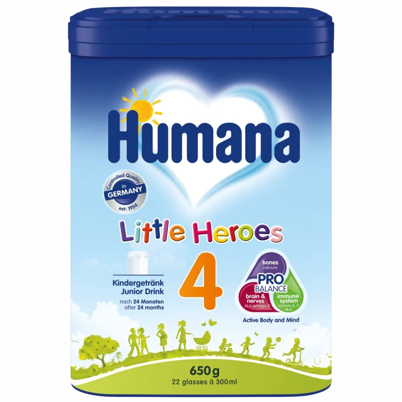 Formula de lapte Little Heroes 4 Probalance +24 luni, 650g, Humana — preț și oferte