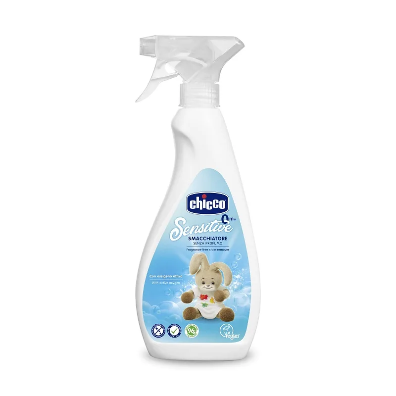 Solutie vegana pentru indepartarea petelor cu pulverizator, +0 luni, 500ml, Chicco — preț și oferte