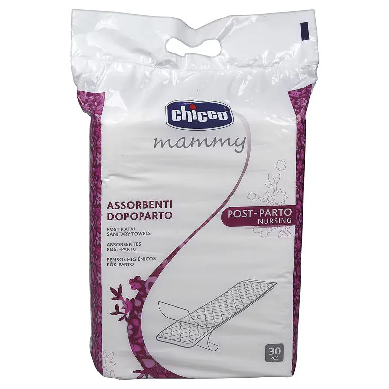 Absorbante sanitare postnatale, 30 bucati, Chicco — preț și oferte