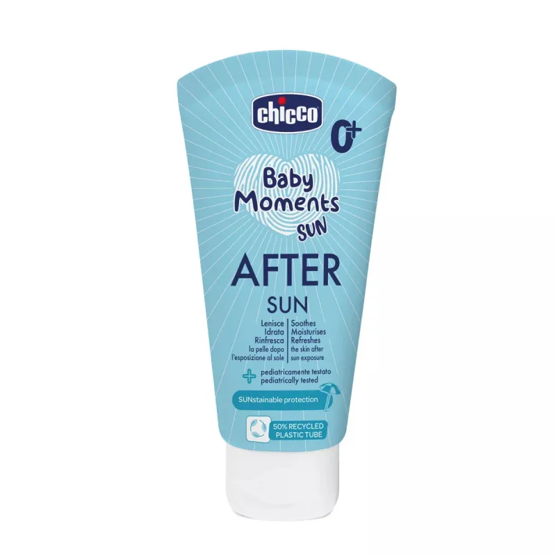 Lotiune dupa plaja Baby Moments 0 luni+, 150ml, Chicco — preț și oferte