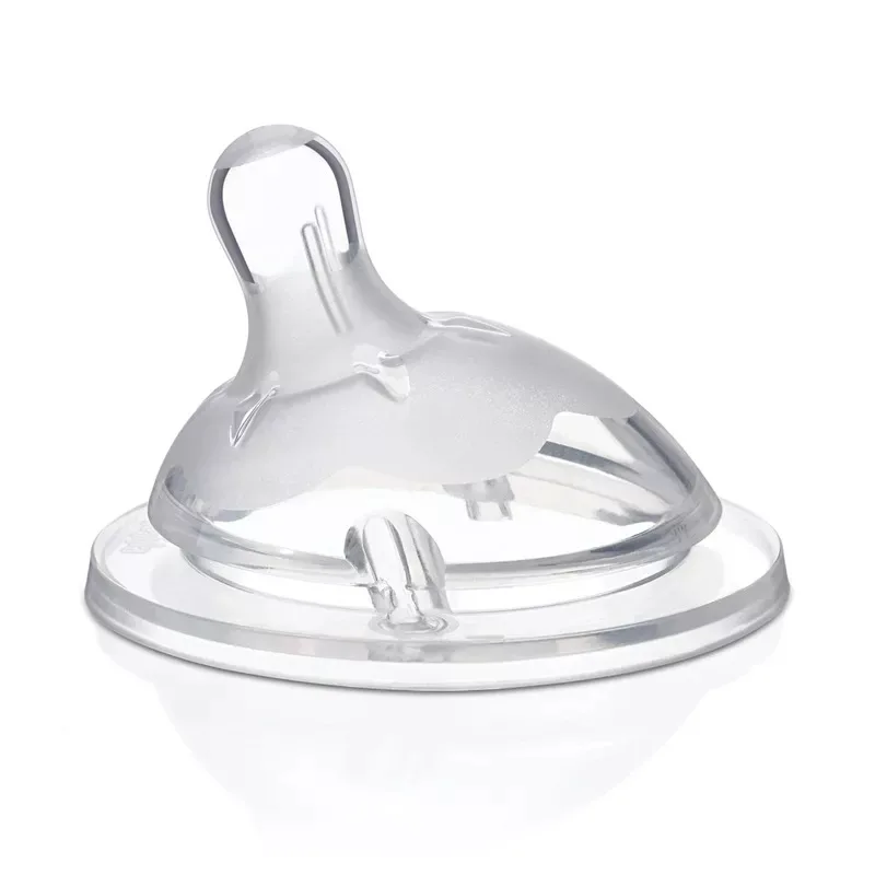 Tetina din silicon cu flux mediu Natural Feeling 2luni+, 1 bucata, Chicco — preț și oferte