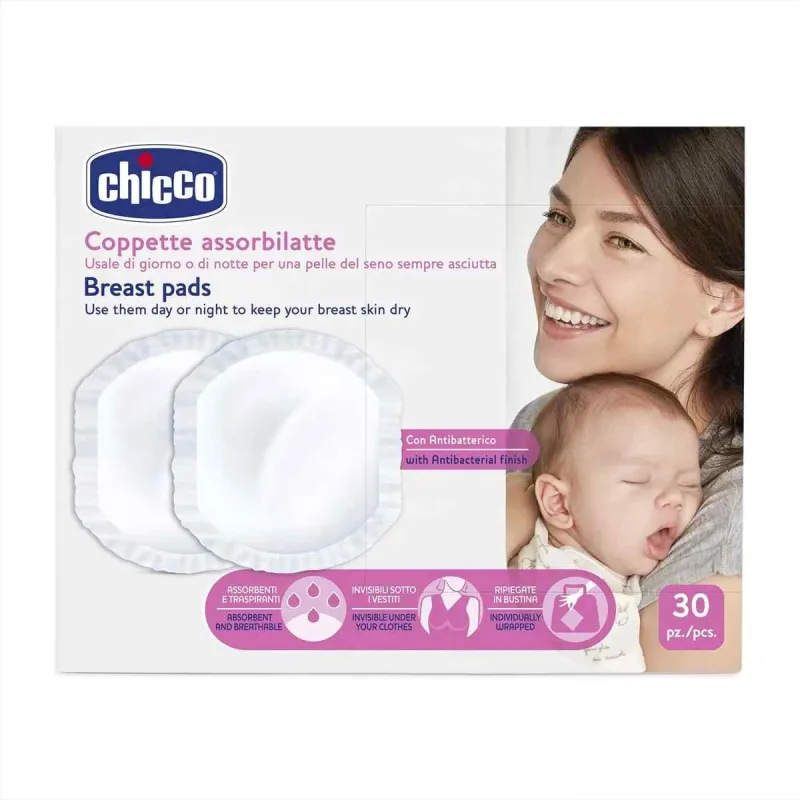 Tampoane pentru sani Extra Confort Natural Feeling, 30 bucati, Chicco — preț și oferte