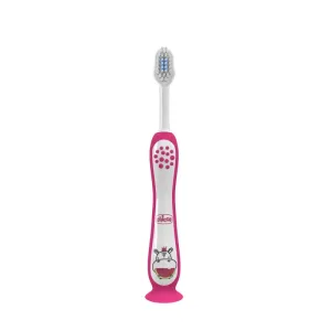 Periuta de dinti Hippo Roz 3-6 ani +, 1 bucata, Chicco