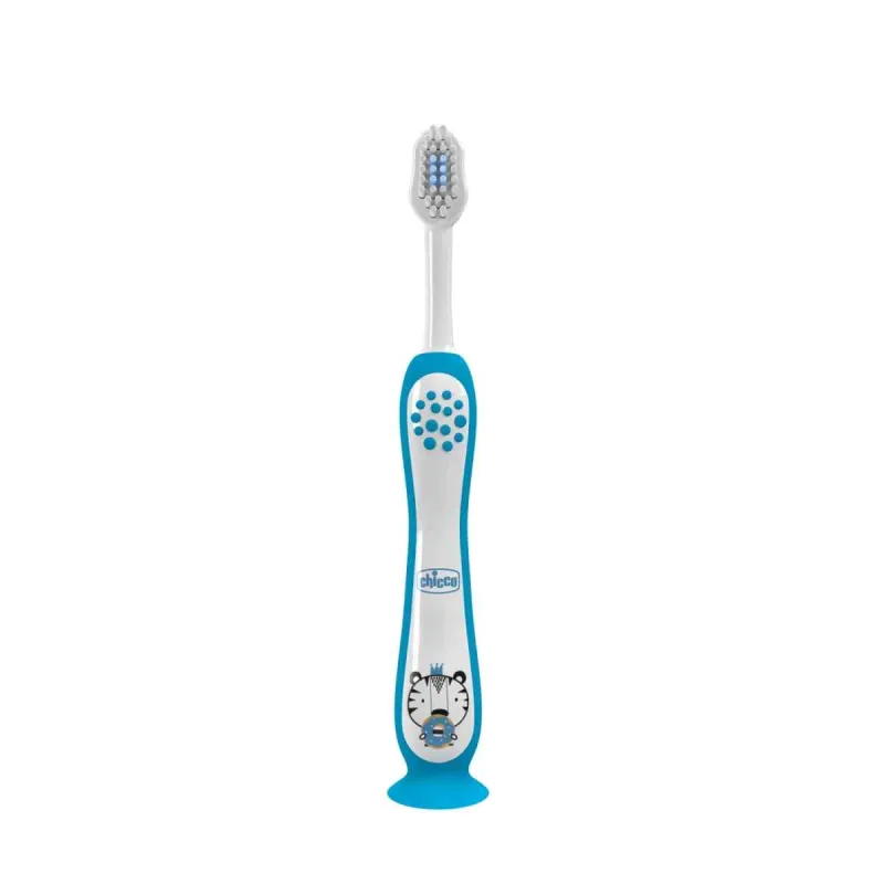 Periuta de dinti Tiger Albastru 3-6 ani+, 1 bucata, Chicco — preț și oferte