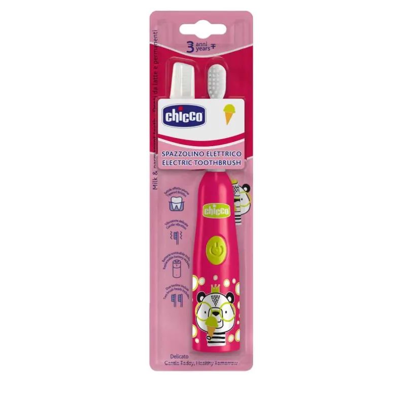 Periuta de dinti electrica Panda 3 ani +, 1 bucata, Chicco — preț și oferte