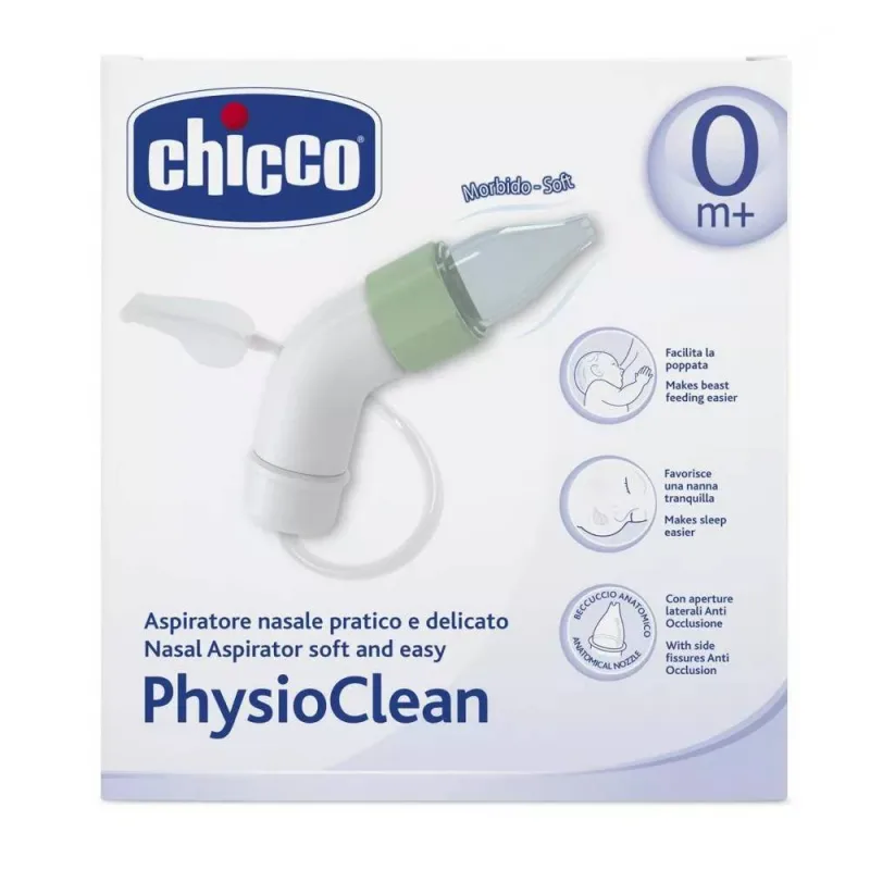 Kit aspirator nazal PhysioClean 0 luni+, 1 bucata, Chicco — preț și oferte