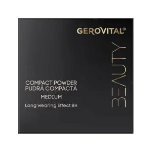 Pudra compacta Medium Beauty, 9.5g, Gerovital